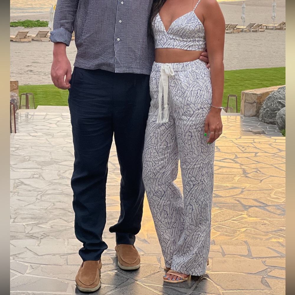 Staud Alize two piece matching set - linen